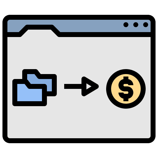 Platform website marketplace intellectual property icon