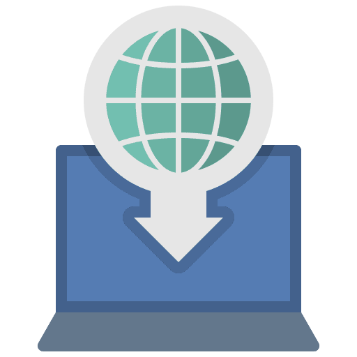 Internet world internet knowledge icon Internet world internet knowledge icon