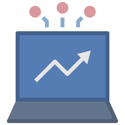 Traffic seo and web online sales icon Traffic seo and web online sales icon
