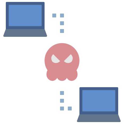 Virus security host spread icon Virus security host spread icon