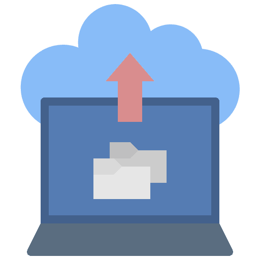 Cloud storage sync cloud storage service icon Cloud storage sync cloud storage service icon