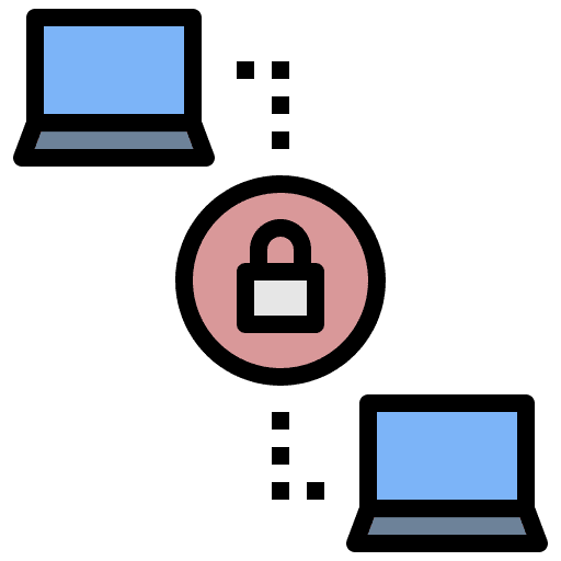 Data encryption data encryption secure connection icon Data encryption data encryption secure connection icon