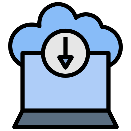 Download installation file save icon Download installation file save icon