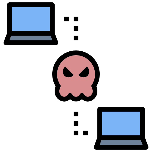 Virus security computer virus icon Virus security computer virus icon