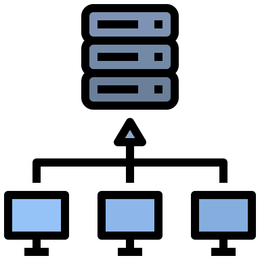 Data center data center storage hosting icon Data center data center storage hosting icon