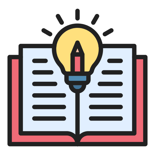 Creative teaching knowledge base knowledge learning icon