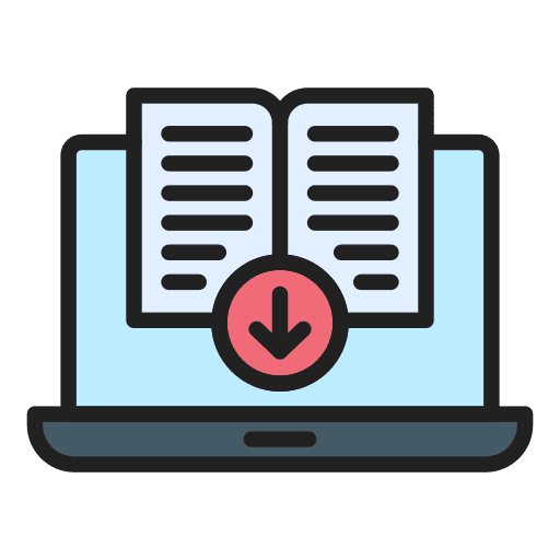 Ebook download cloud ui icon Ebook download cloud ui icon