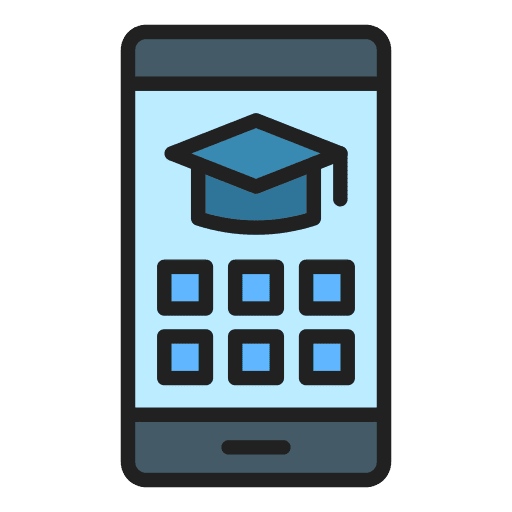Education app online education education app class icon Education app online education education app class icon