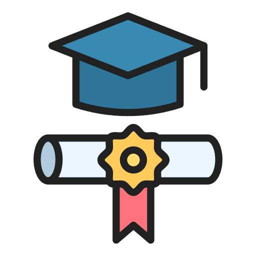 Graduation graduation education diploma icon Graduation graduation education diploma icon
