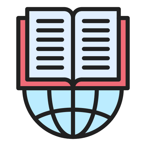 Knowledge online book reading icon Knowledge online book reading icon