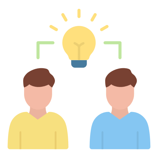 Exchange ideas exchange ideas edit tools sharing icon