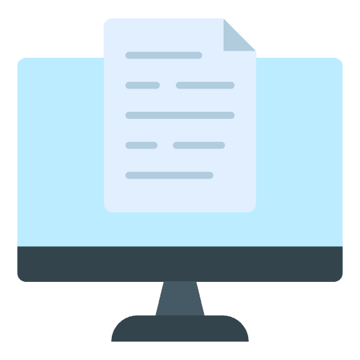 Document data file online icon Document data file online icon