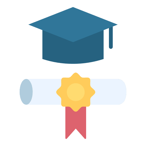 Graduation online certificate education diploma icon Graduation online certificate education diploma icon