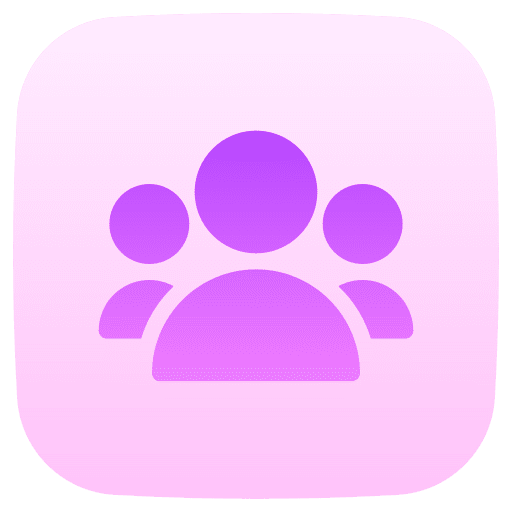 Group society user multiple users icon