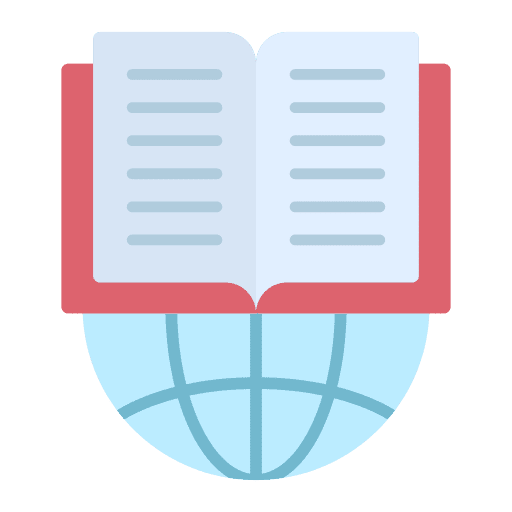Knowledge reading book learning icon Knowledge reading book learning icon