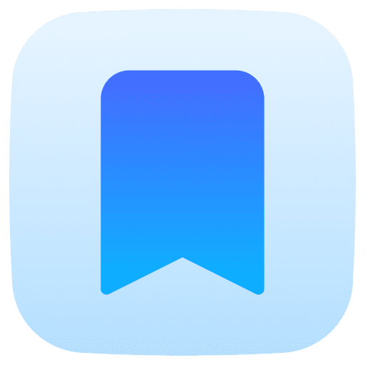 Saved ribbon tag bookmark icon