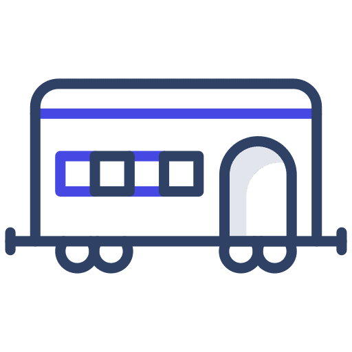 Freight wagon freight wagon cargo transportation icon