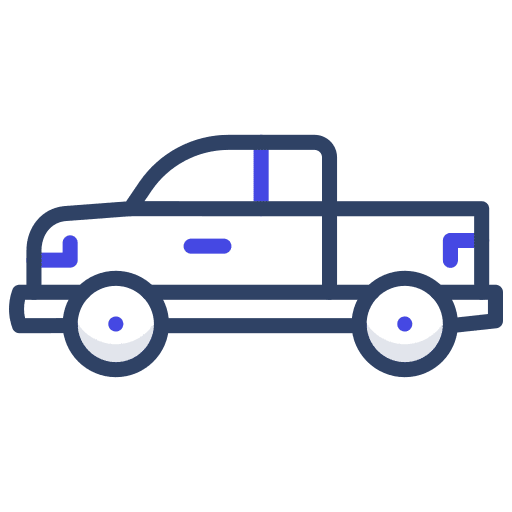 Pickup truck pickup car transportation vehicle icon Pickup truck pickup car transportation vehicle icon