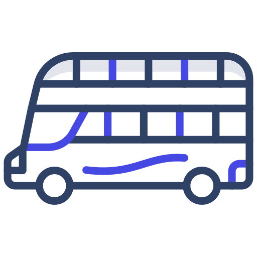 Double decker double decker transportation bus icon Double decker double decker transportation bus icon