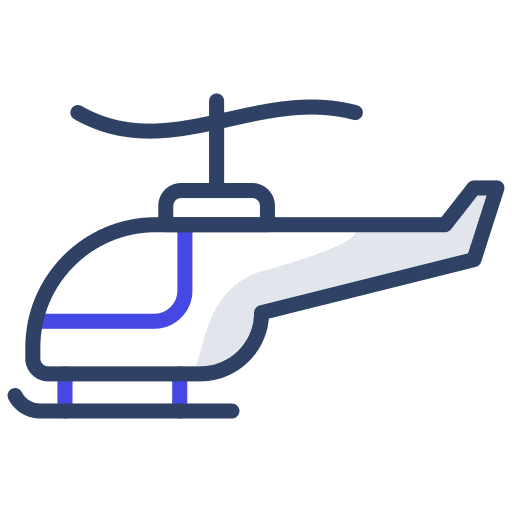 Helicopter flight aircraft vehicle icon Helicopter flight aircraft vehicle icon