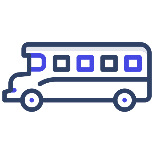 School bus electric bus public transport vehicle icon School bus electric bus public transport vehicle icon
