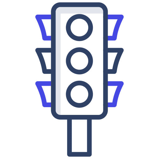 Traffic light traffic light signaling regulation icon Traffic light traffic light signaling regulation icon