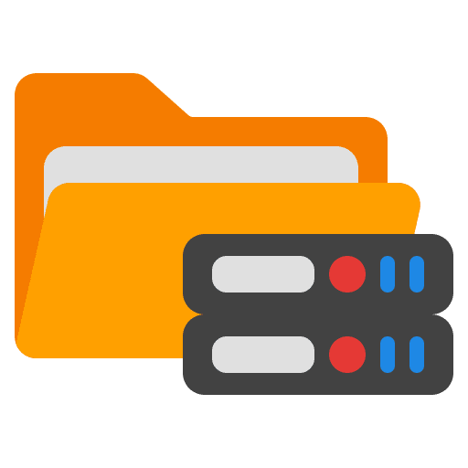 Folder file storage folder archive icon