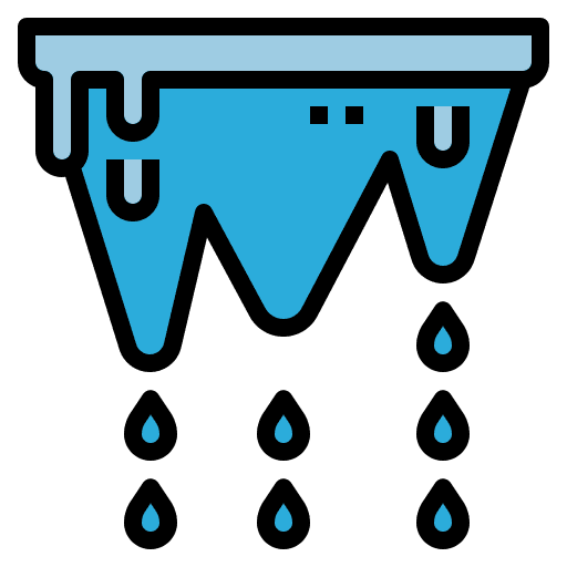 Thaw melt nature ice icon Thaw melt nature ice icon