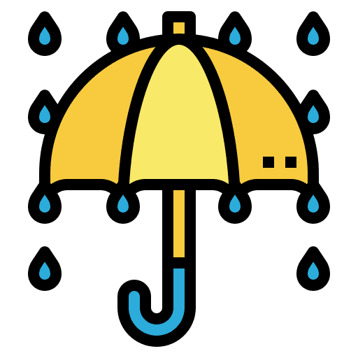 Umbrella rain weather rainy icon Umbrella rain weather rainy icon