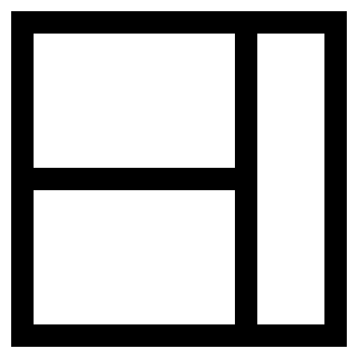 Layout ui wireframe layout icon