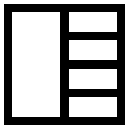 Layout dashboard wireframe design icon Layout dashboard wireframe design icon