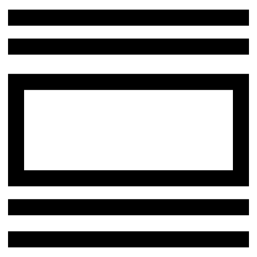 Layout design pattern horizontal icon