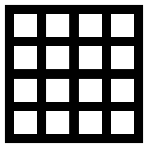 Layout option pattern square icon