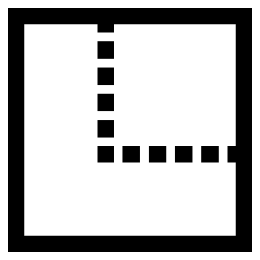 Minimize square layout interface icon Minimize square layout interface icon