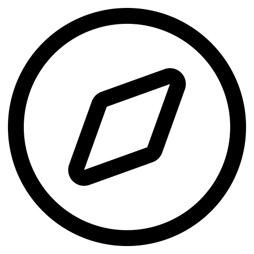 Compass orientation cardinal points ui icon Compass orientation cardinal points ui icon