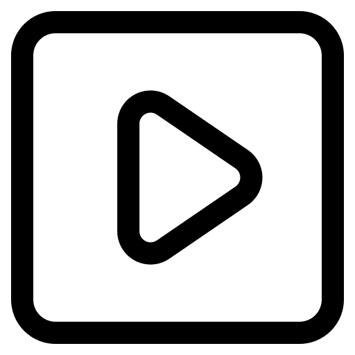 Video multimedia button ui icon