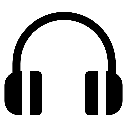 Headphone music headphone audio icon Headphone music headphone audio icon