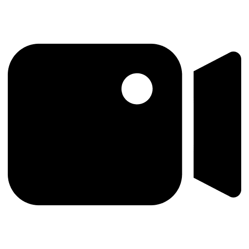Video camera cinema ui icon Video camera cinema ui icon