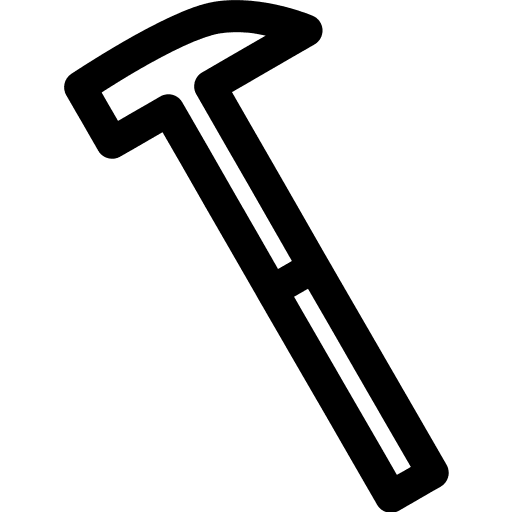 Hammer hammer maintenance utensil icon