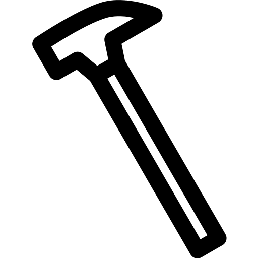 Hammer repair hammer utensil icon