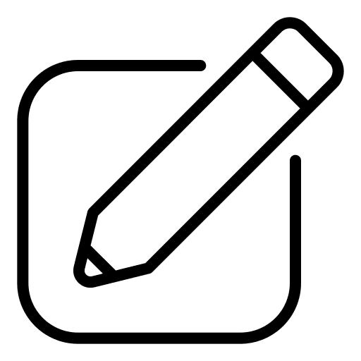 Edit edit write pen icon