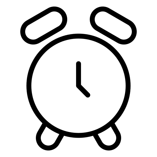Alarm alarm time and date ui icon Alarm alarm time and date ui icon