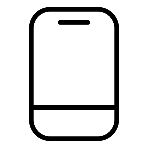 Smartphone cellphone communications electronics icon Smartphone cellphone communications electronics icon