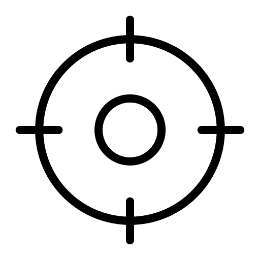 Target focus target crosshair icon Target focus target crosshair icon
