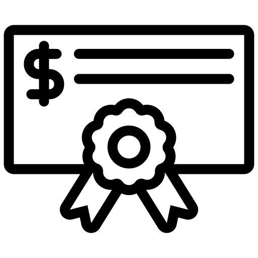 Bonds banking financial bank icon