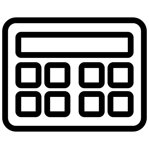 Calculator business calculator accountant icon Calculator business calculator accountant icon