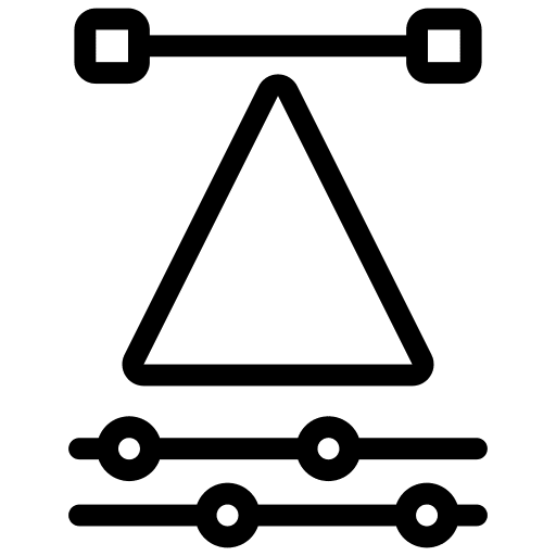Parameters edit tools tool triangle icon