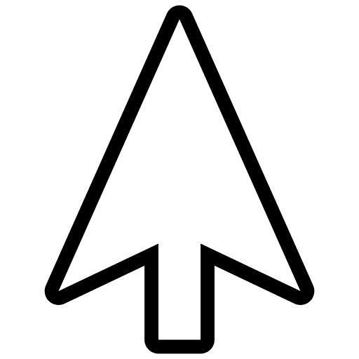 Cursor interface arrows sign icon