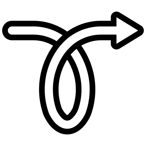Rotating rotating sign arrows icon Rotating rotating sign arrows icon