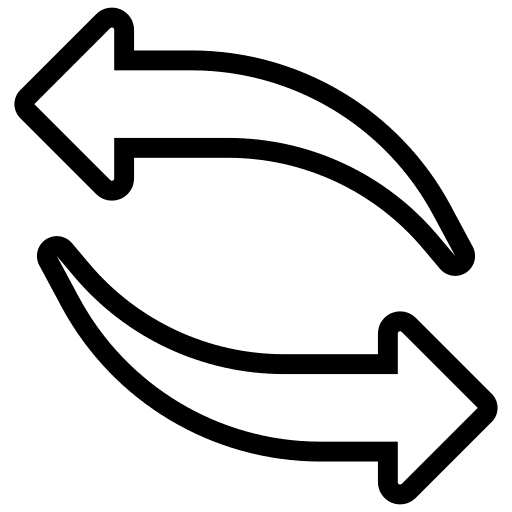 Share sign arrows interface icon Share sign arrows interface icon